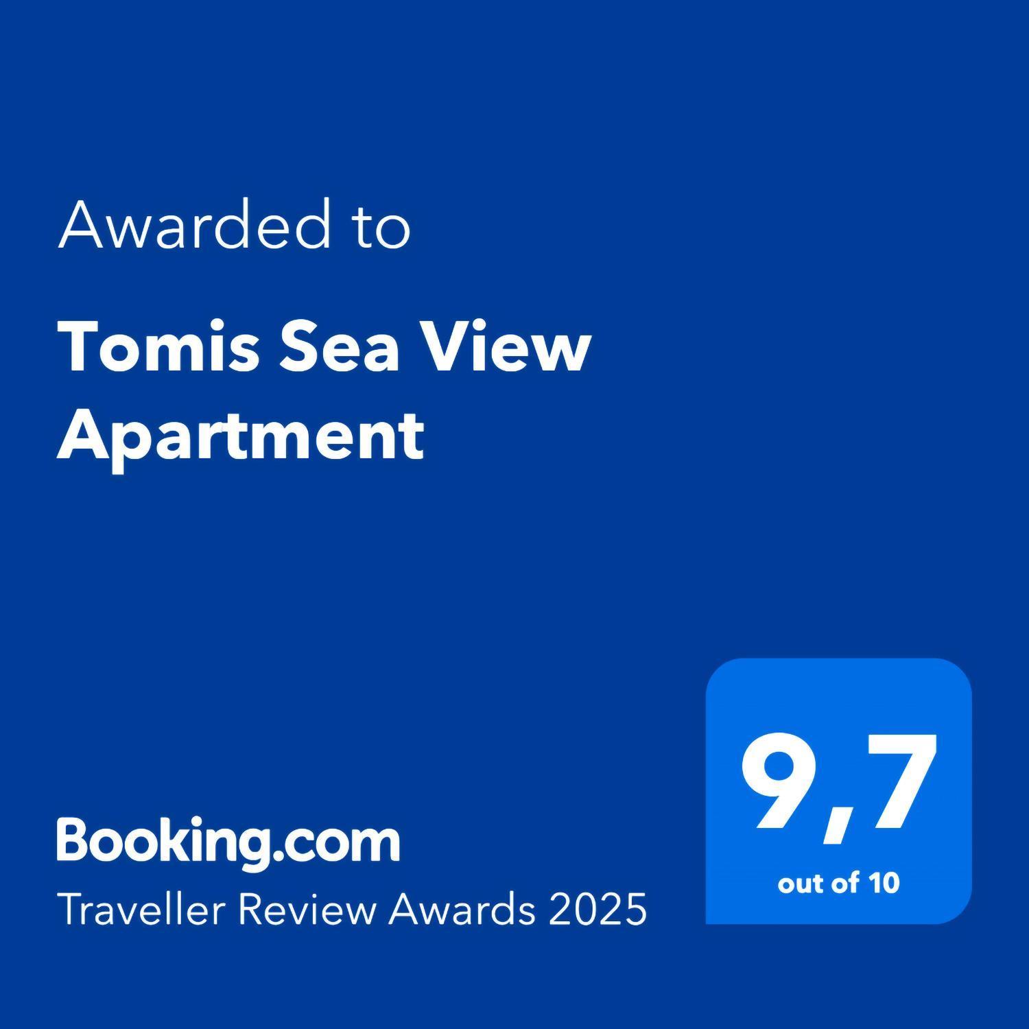 Tomis Sea View Apartment Пирей Экстерьер фото